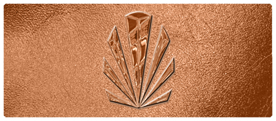 DNSEMP-L-602-CP-SH-CP Copper Sunburst Shimmer Copper